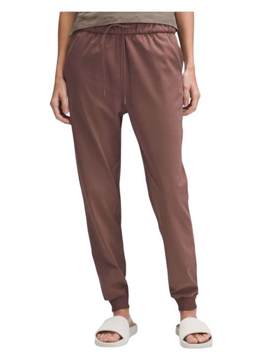 lululemon athletica Pants - Lululemon Stretch High Rise Jogger Pants Size 6 Dark Oxide Performance Casual